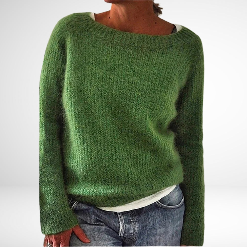 Louise | Pull d'hiver rétro