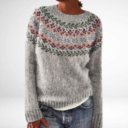 Katrine | Pull d'hiver rétro