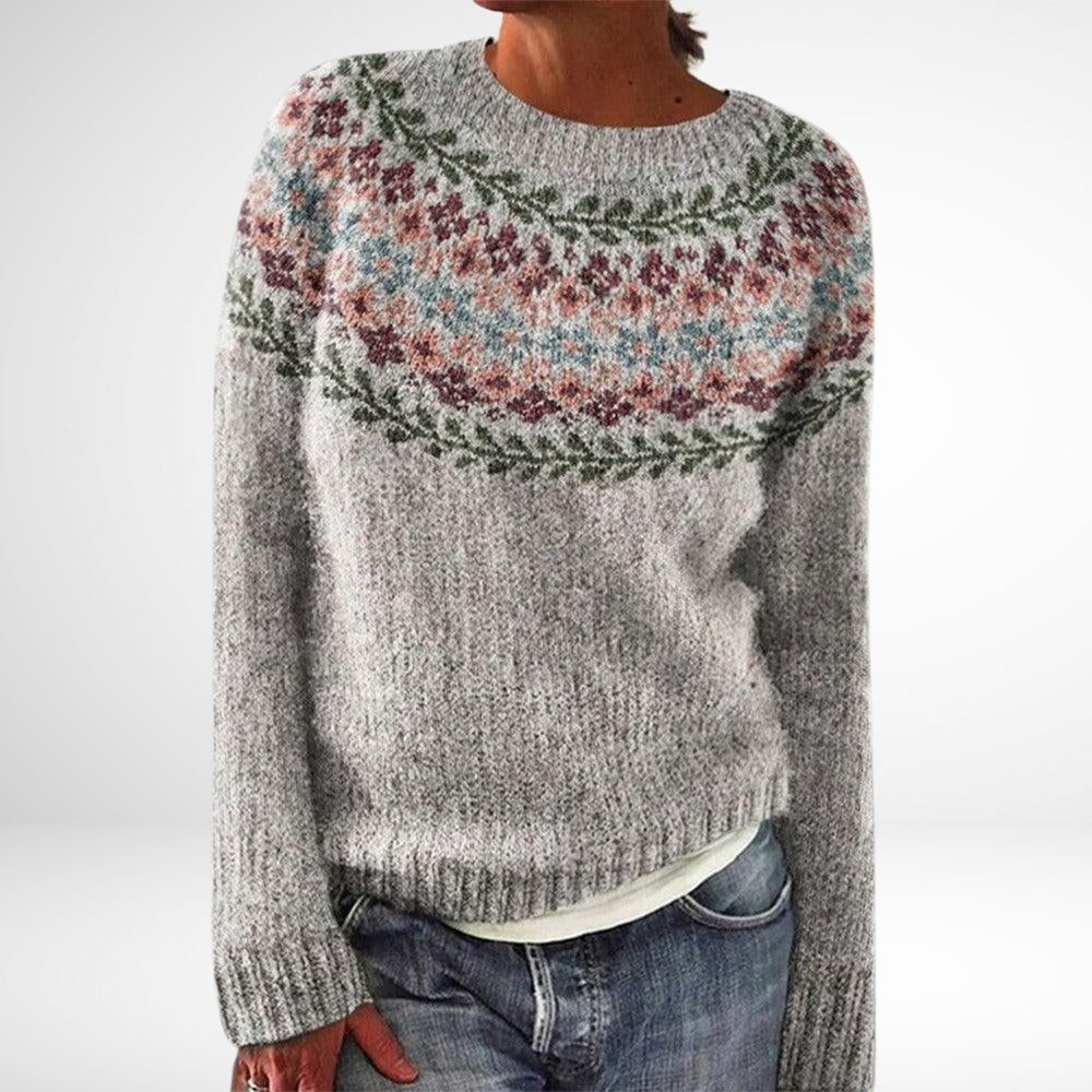 Katrine | Pull d'hiver rétro