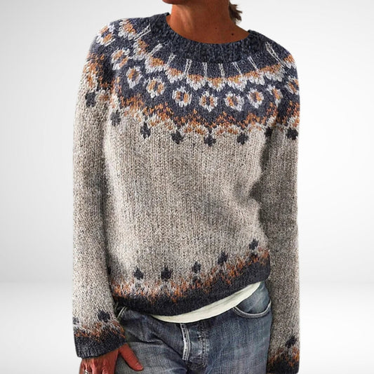 Léonie | Pull d'hiver rétro