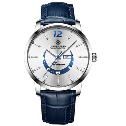 Montre élégante avec phases de lune