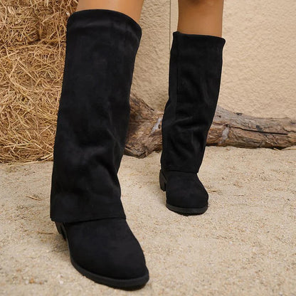Maya® | Bottes hautes en daim