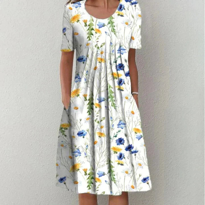 Valériane | Robe élégante en coton