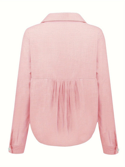SHELLE - CHEMISE MANCHES LONGUES EN LIN AÉRÉ
