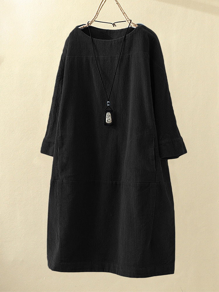 Lisa™ | Robe de printemps élégante verte
