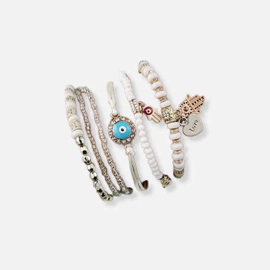Lot de bracelets Hamsa