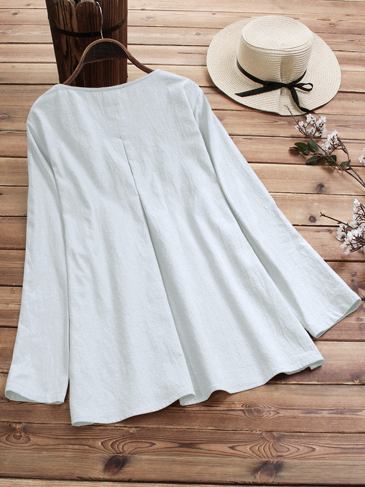 lina™ | Chemise en coton et lin