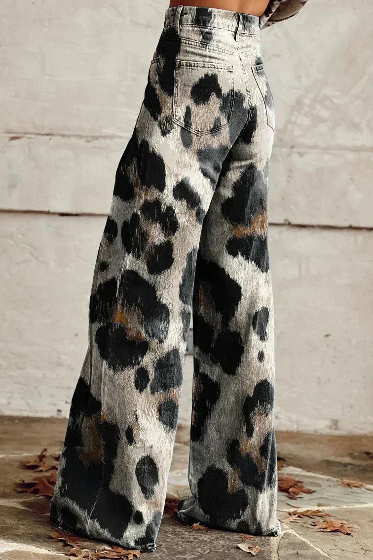 Léona | Pantalon évasé vintage