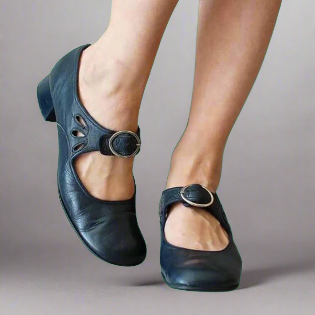 Diane / Sandales orthopédiques en cuir confortables