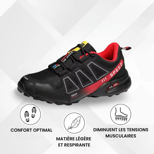 OrthoPath™ – Chaussures de marche à confort orthopédique homme