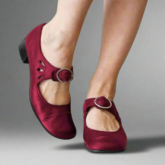 Diane / Sandales orthopédiques en cuir confortables