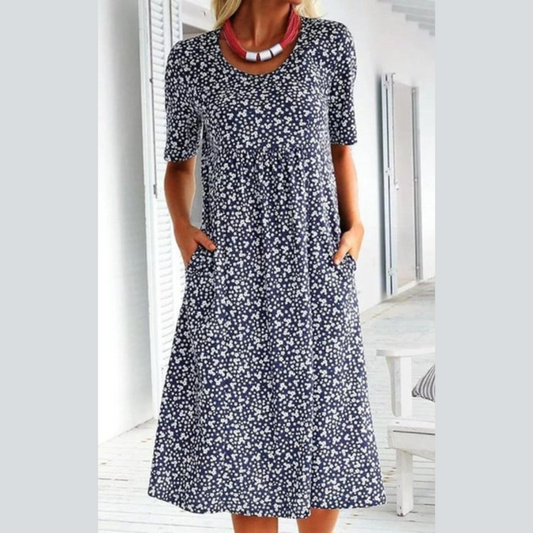 LEVILYNN - ROBE MIDI CHIC À FLEURS