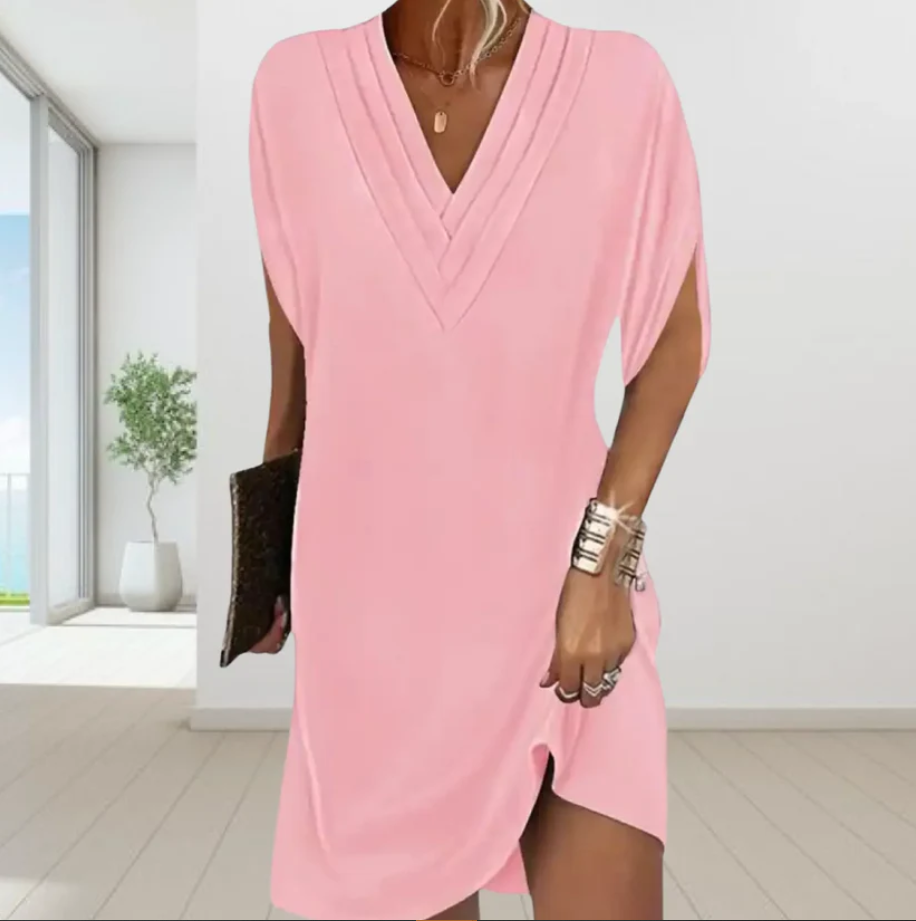 Selia™ | Robe élégante avec décolleté en V