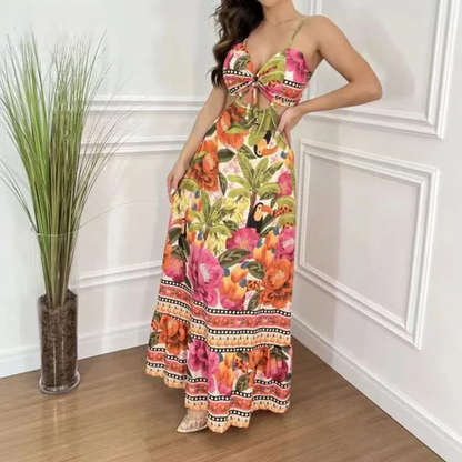 Divina™ | Robe longue tropicale
