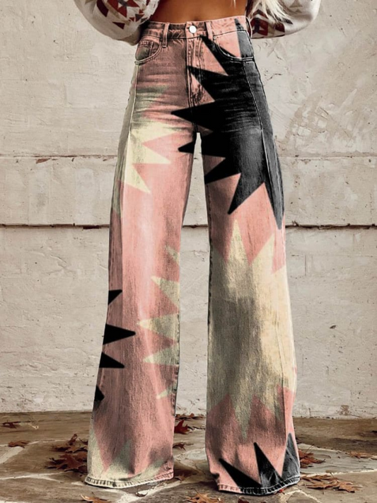 Géométrie | Pantalon évasé vintage