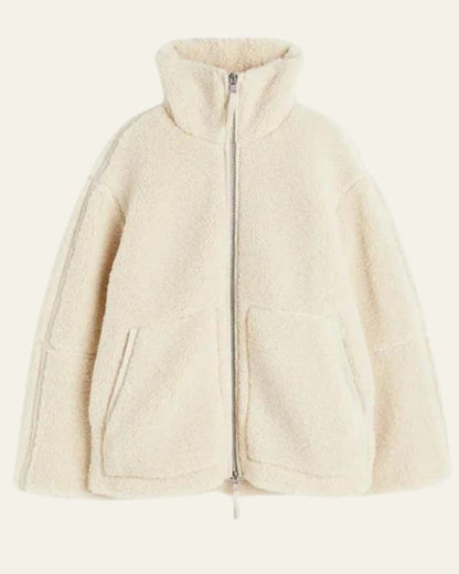 FINLEIGH – VESTE TEDDY OVERSIZE ULTRA DOUILLETTE