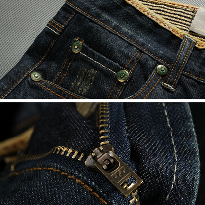 ÉLIAS – SHORTS JEAN À BORDS EFFILÉS
