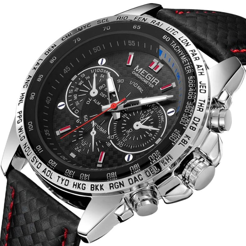 Montre à quartz de luxe