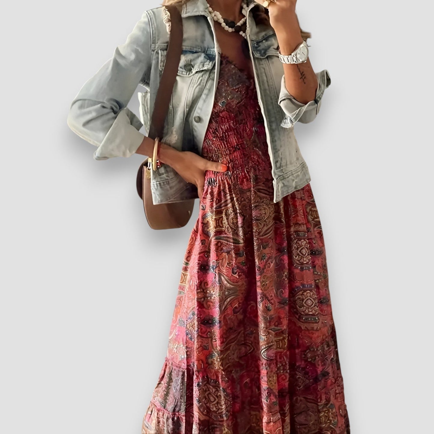 Rosé | Robe longue