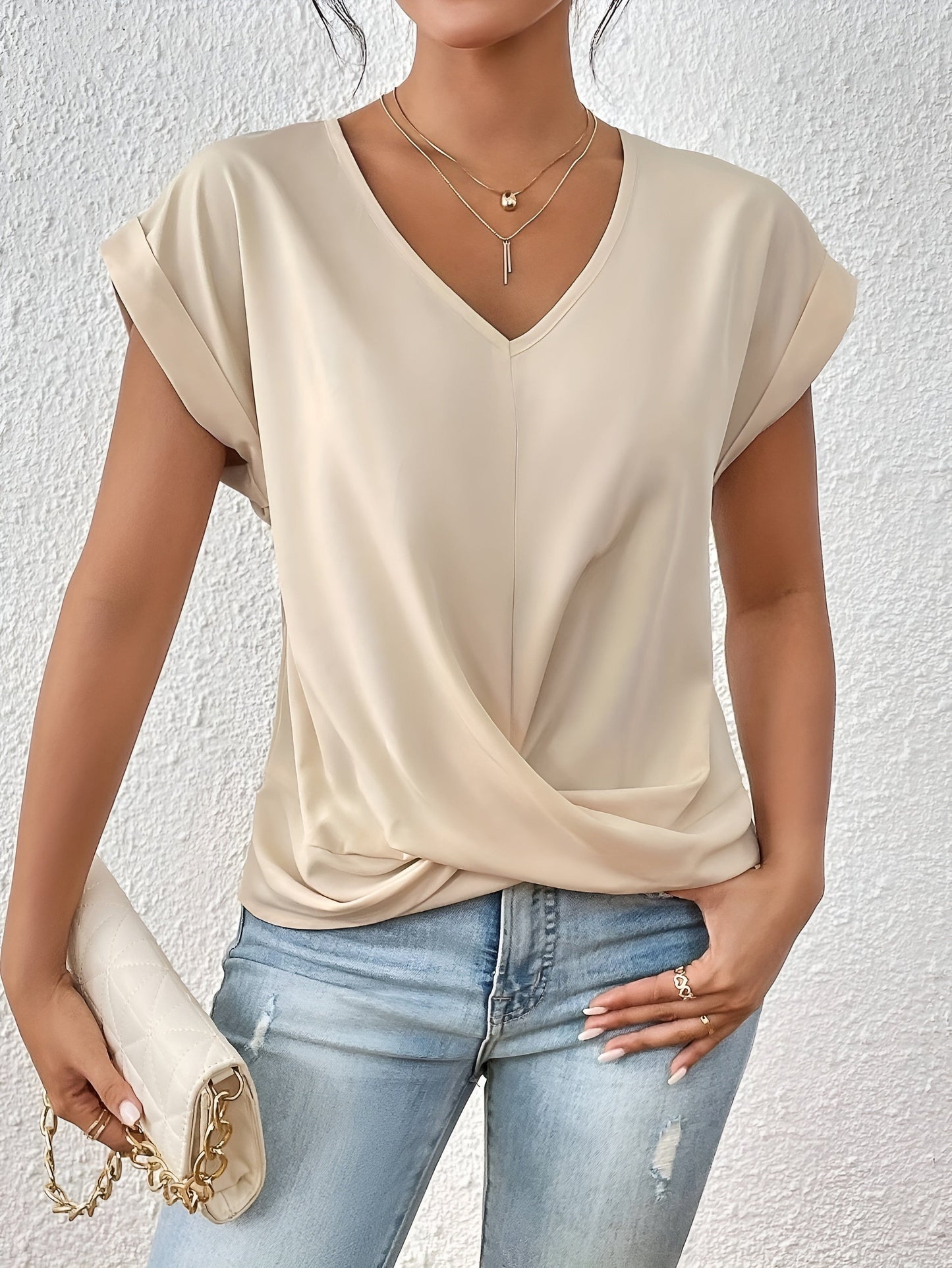 Eleanor / T-shirt à Col V
