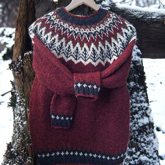 Geertruida | Pull jacquard
