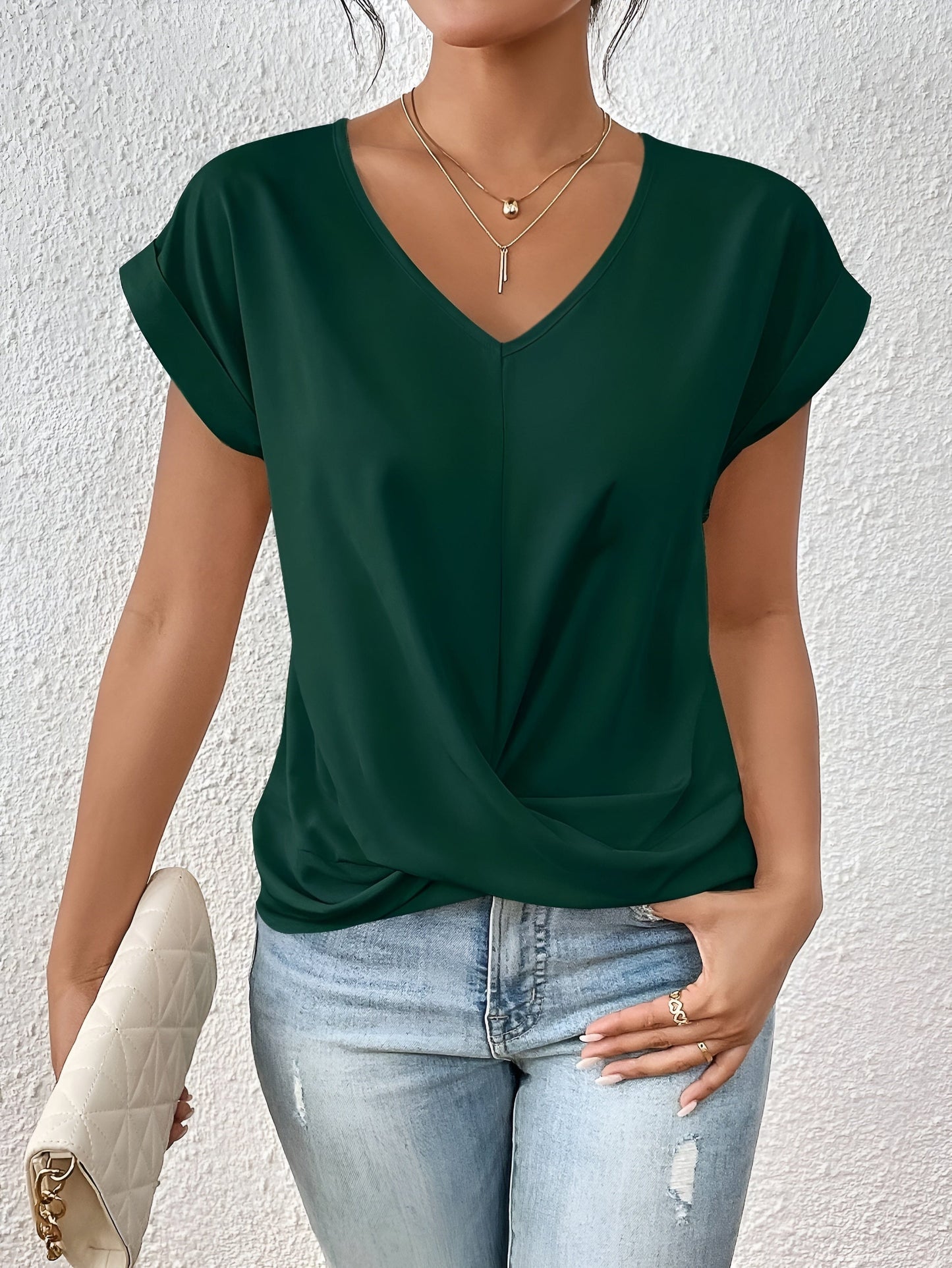 Eleanor / T-shirt à Col V