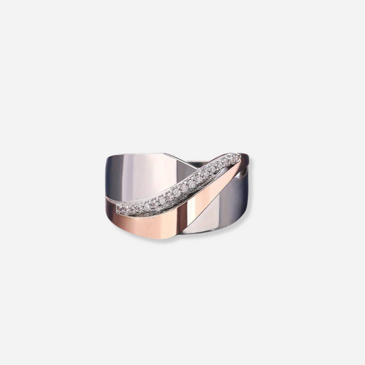 Maria Vintage Or Rose; Bague d'accent
