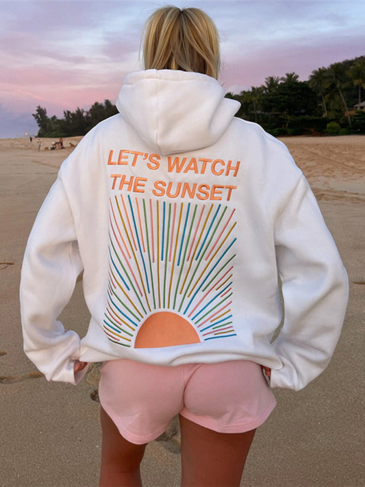 Olivia / Evening Bliss Sweat à Capuche
