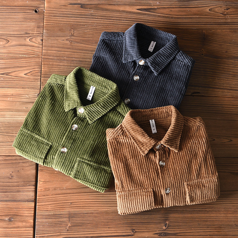 TIMOTHÉE - VESTE EN CORDUROY RÉTRO
