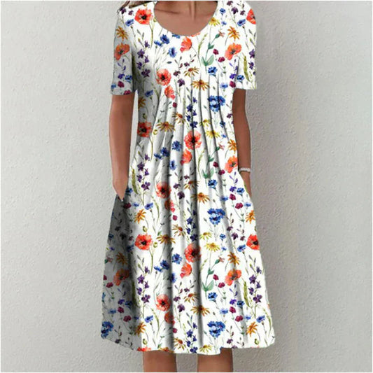 Valériane | Robe élégante en coton