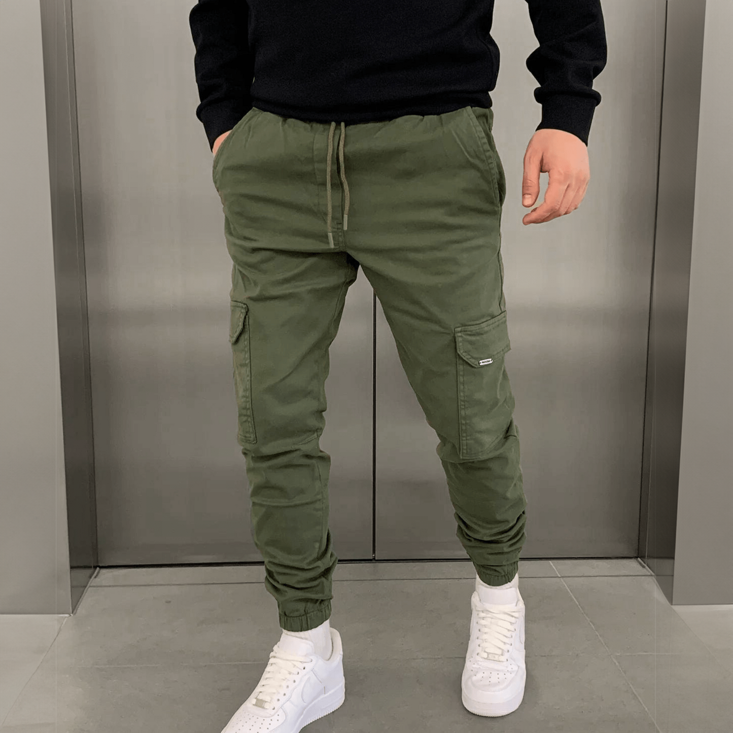 Laurent – Jogger Cargo Tecnico et polyvalent
