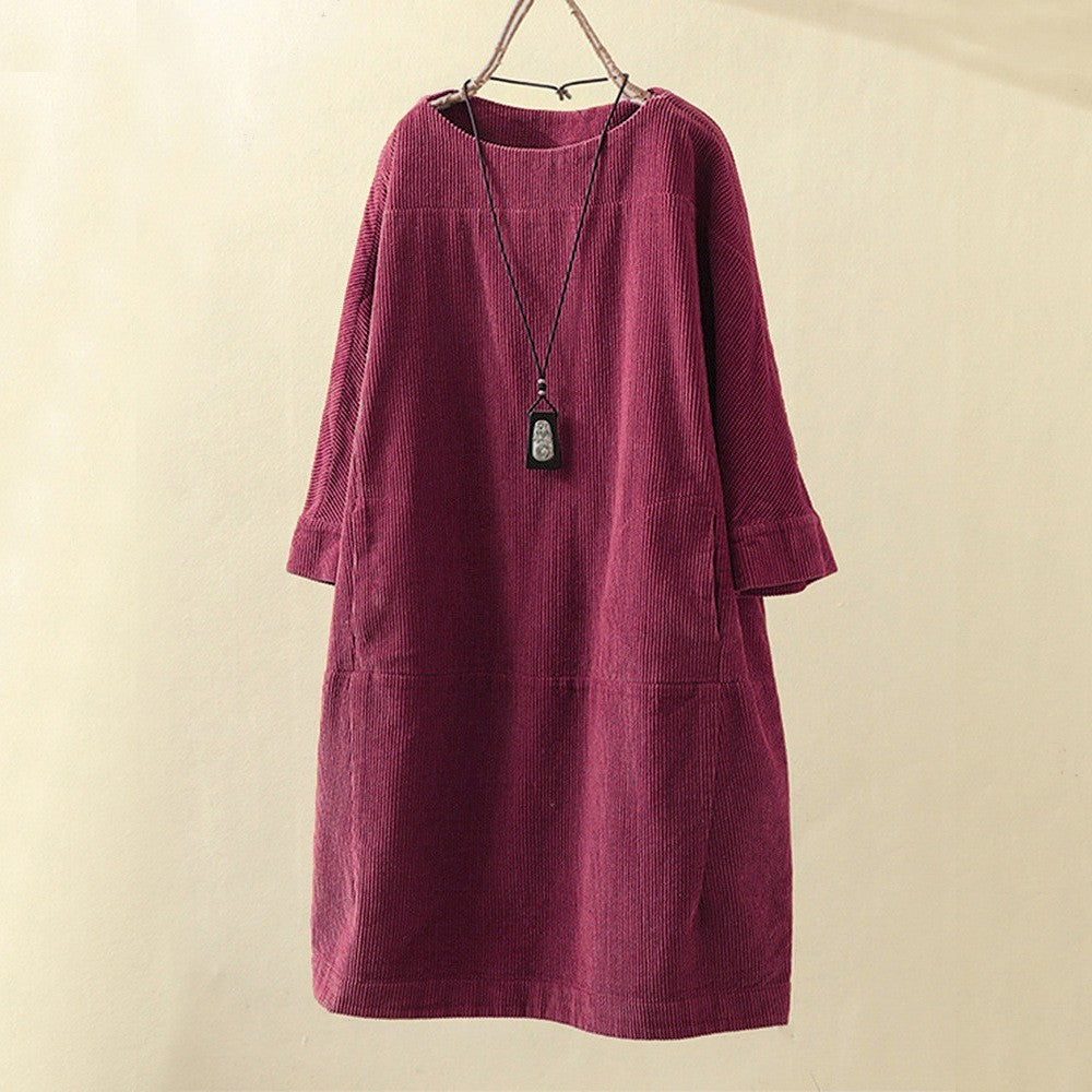 Lisa™ | Robe de printemps élégante verte