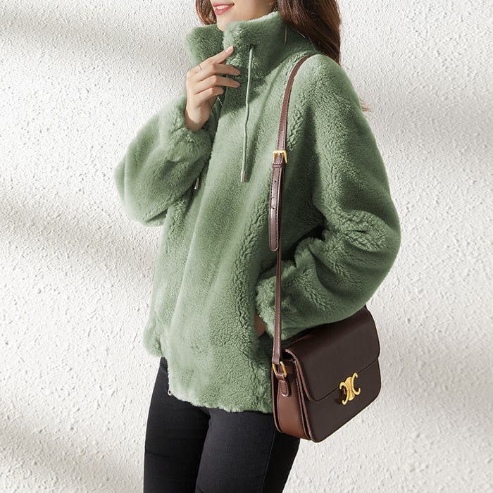 HILDEGARDE - MANTEAU POLAIRE DOUILLET STYLE URBAIN
