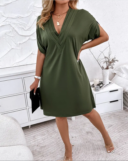 Selia™ | Robe élégante avec décolleté en V