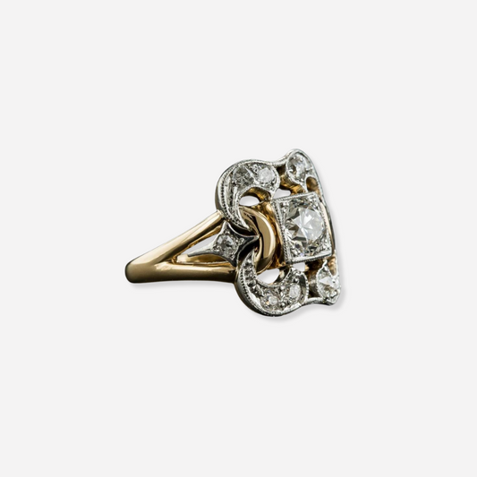 Bague classique en zircone Rita