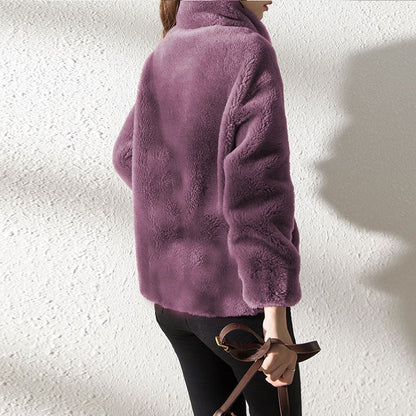 HILDEGARDE - MANTEAU POLAIRE DOUILLET STYLE URBAIN