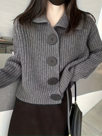 Battre | Cardigan en maille côtelée