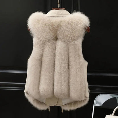 Isabella™ | Gilet luxueux en fausse fourrure