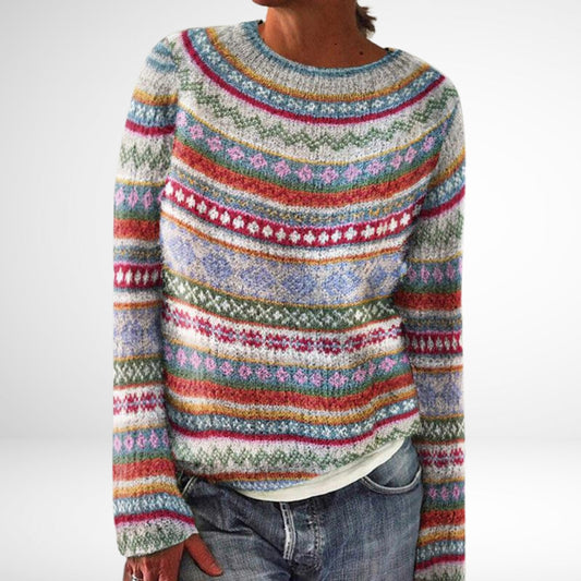 Noëlle | Pull d'hiver rétro