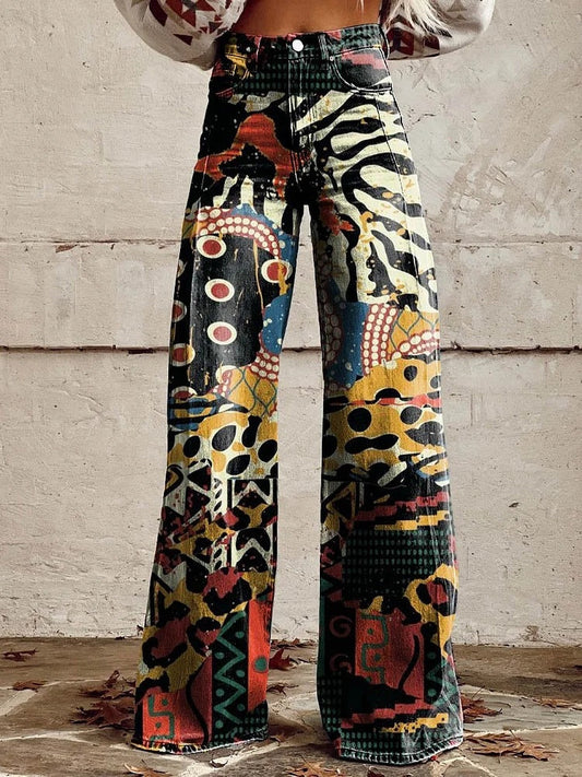Surréalisme | Pantalon évasé vintage