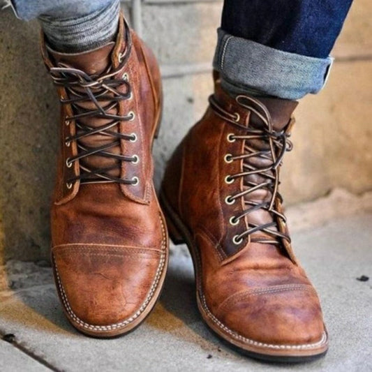 Martial | Bottines en cuir