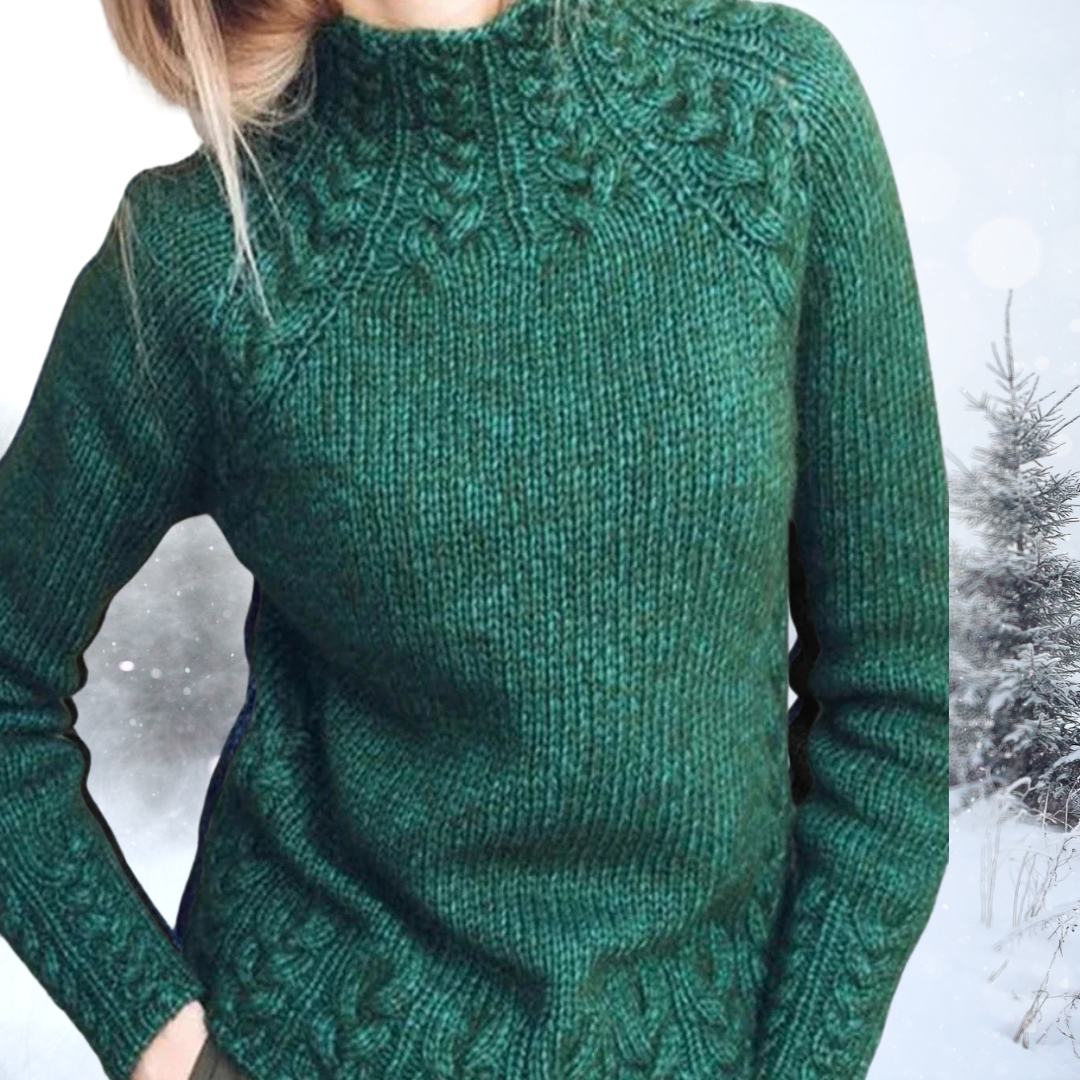 Marijke | Pull élégant à col roulé