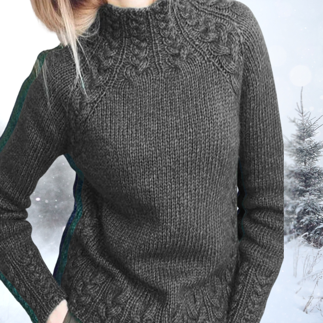 Marijke | Pull élégant à col roulé