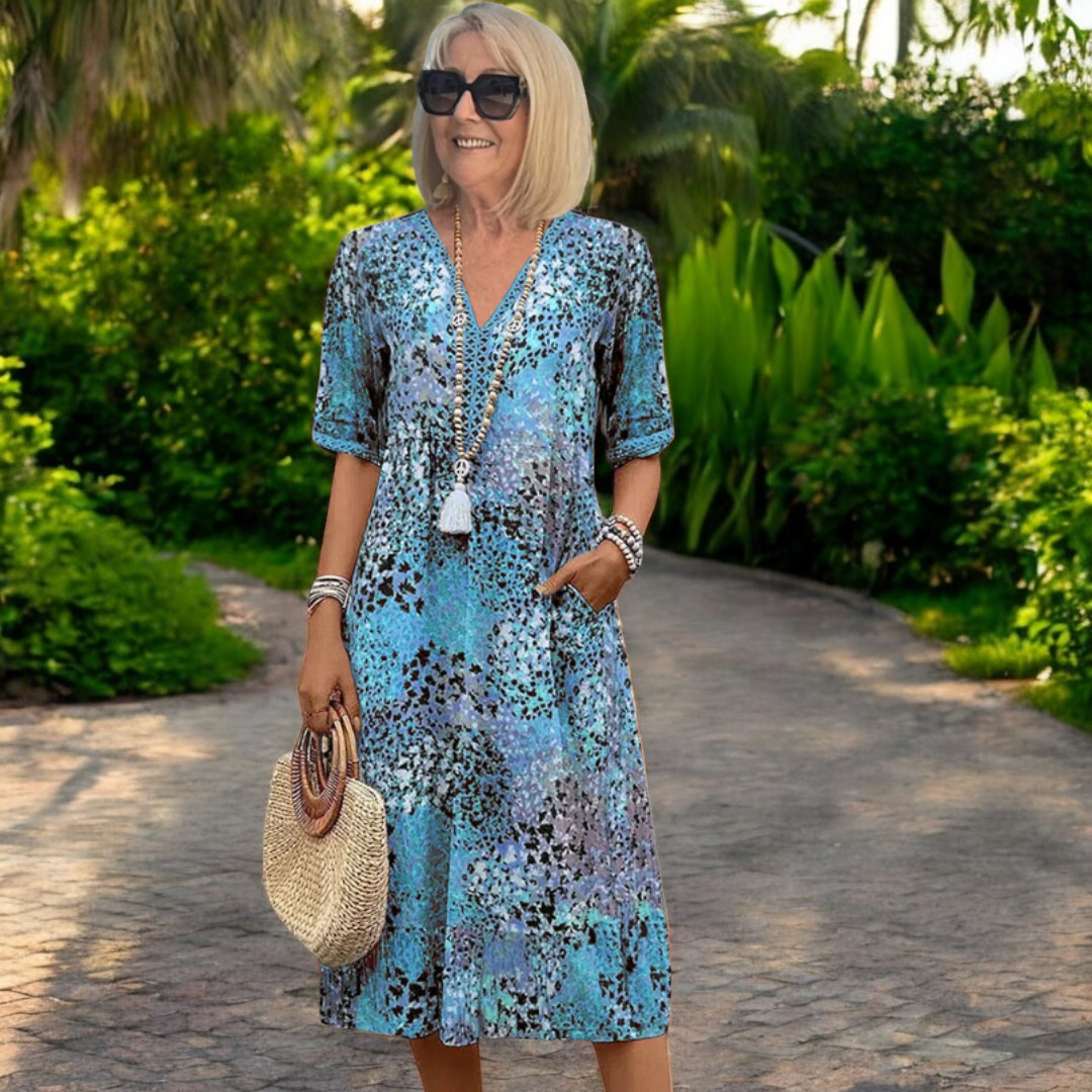 Île™ | Robe printanière rayonnante