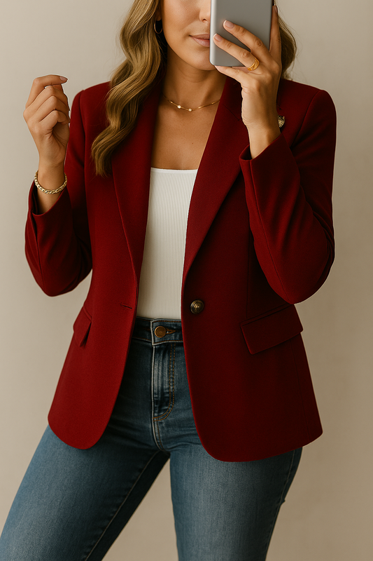 ASTRA – ÉLÉGANCE STRUCTURÉE VESTE CHIC