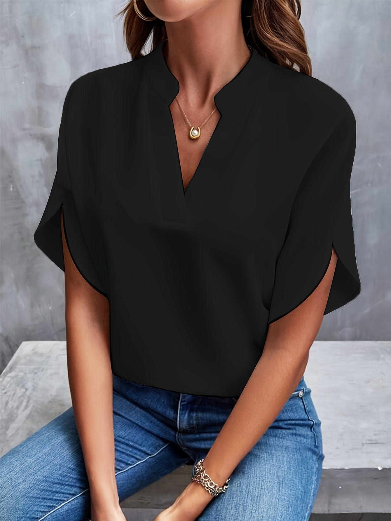 Eloise / Blouse Drapée