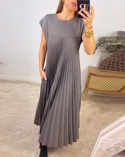 Robe plissée sans manches Amada™