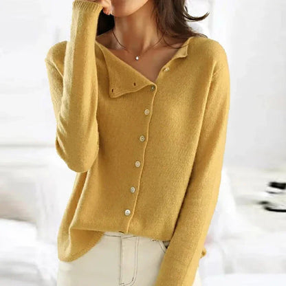 Maïa | Cardigan doux avec fermeture boutonnée élégante