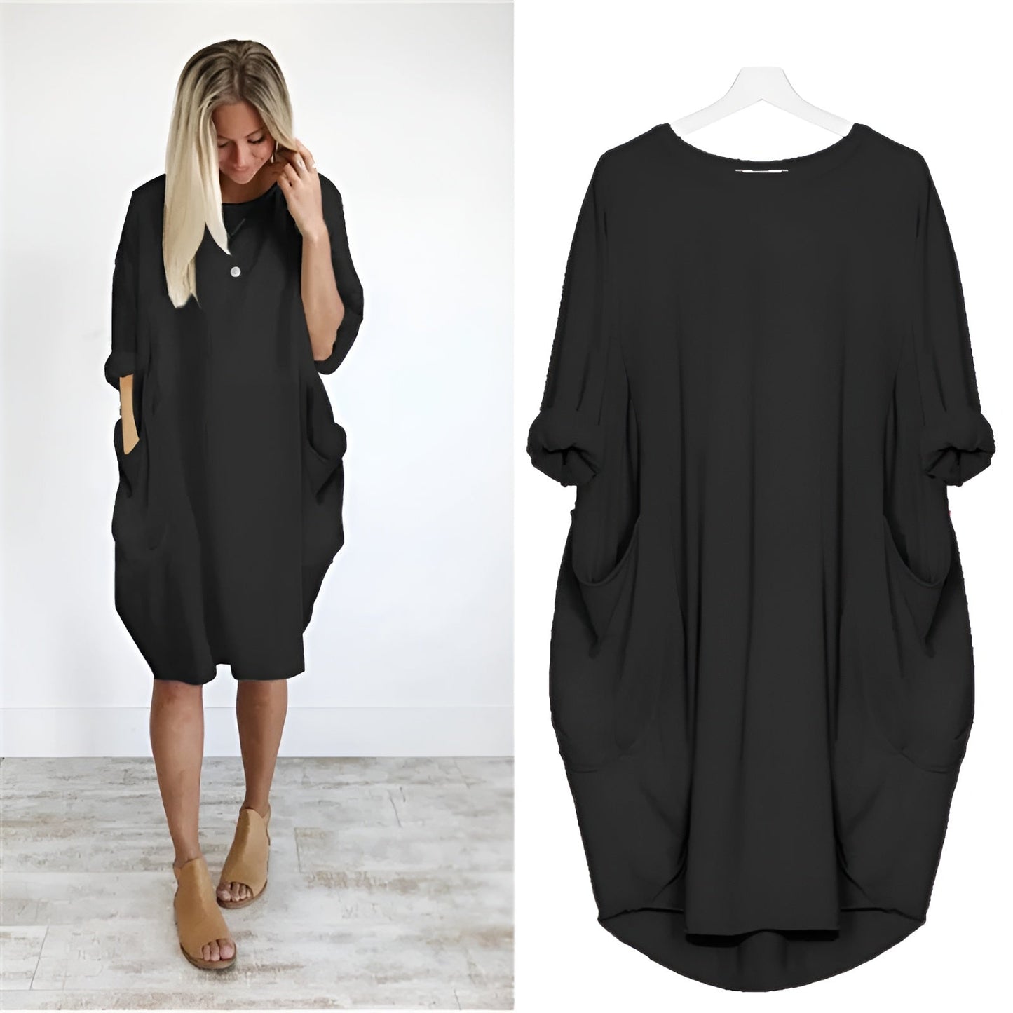 Éloïse™ | Robe Confortable avec Poches