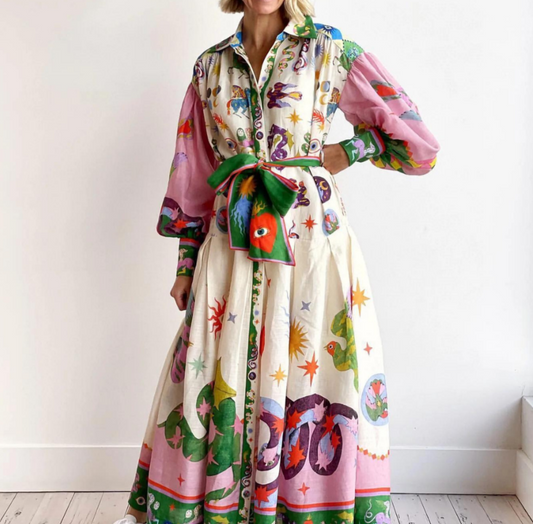 FRÉA - TENUE FESTIVE ÉCLATANTE